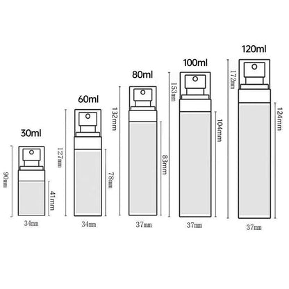 10pcs Small Empty Spray Bottles for Disinfectant Fine Mist Travel Dispense - Spray-Bottle-10pcs-120ml V528-SPRAY-BOTTLE-10PCS-120ML-610414