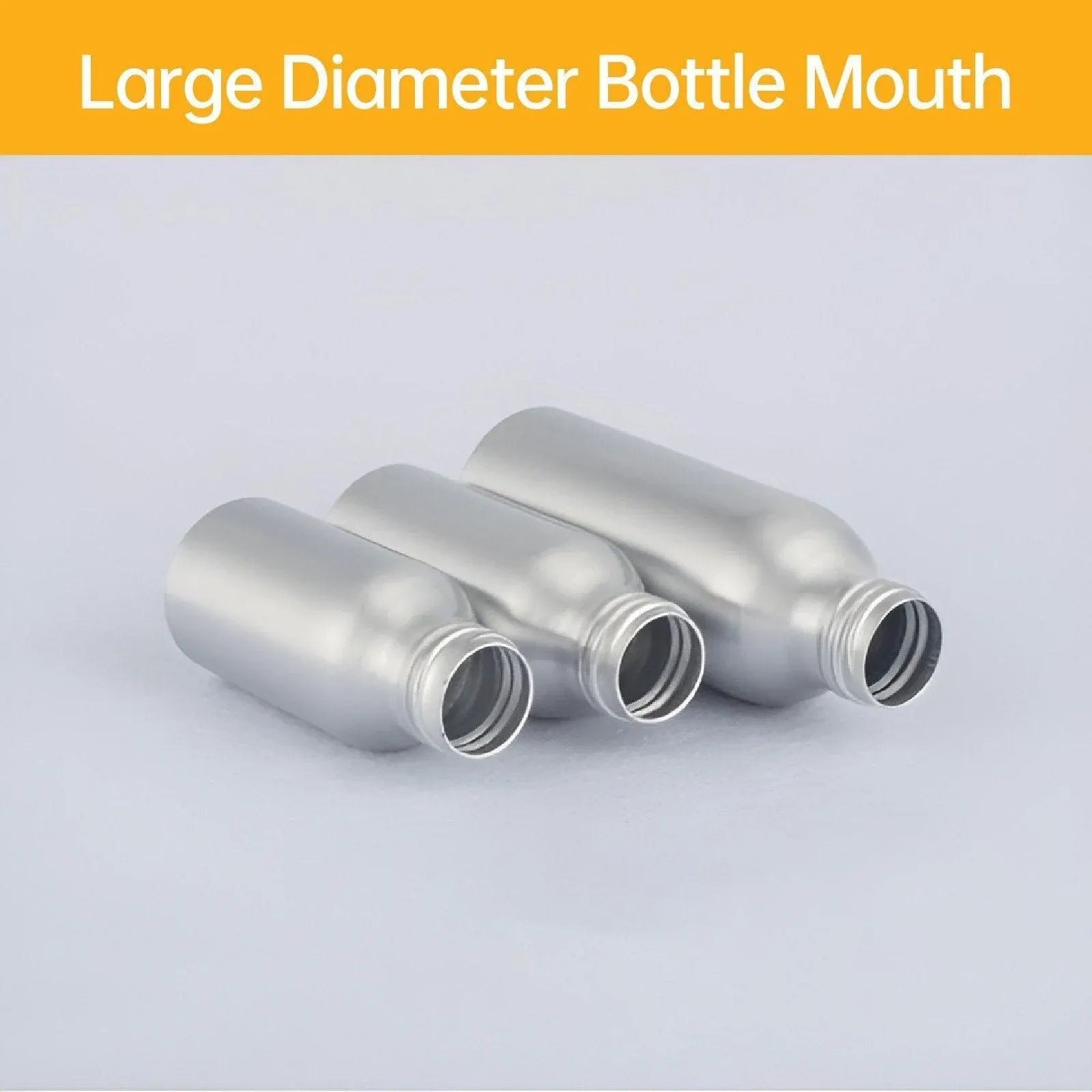 10pcs Travel Size Refillable Aluminum Spray Bottles Toner Cleaning Solution Mist - 10pcs-120ml V528-SPRAY-BOTTLE-10PCS-120ML-710057