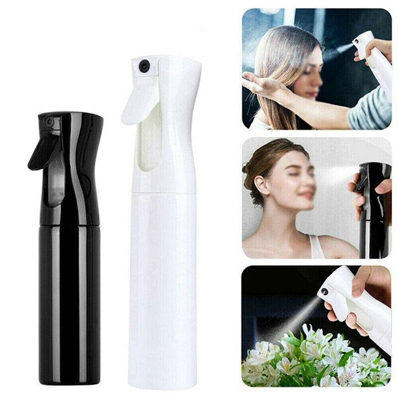 500ML Continuous Spray Bottle Ultra Fine Mist Dispenser Sanitizer Salon - Black V528-SPRAYBOTTLE-BLACK500ML-64481