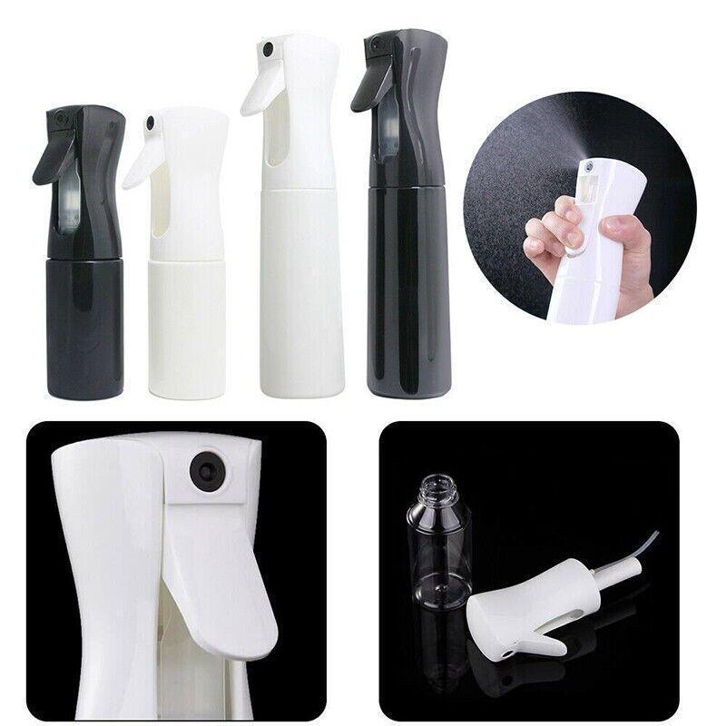 500ML Continuous Spray Bottle Ultra Fine Mist Dispenser Sanitizer Salon - Black V528-SPRAYBOTTLE-BLACK500ML-64481