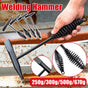Welding Chipping Hammer Spring Handle Hold Heart Cleaning Harden DIY Metal Black - 250g V528-SPRING-HAMMER-250G-412563