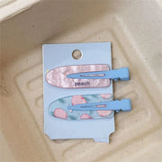 2PCS Juice Series Hair Clip Makeup Hair Accessories Colourful Hair Barrettes - Bobo V528-SPRING-JUICE-BOBO-623128