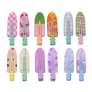 2PCS Juice Series Hair Clip Makeup Hair Accessories Colourful Hair Barrettes - Grapes V528-SPRING-JUICE-GRAPES-530704