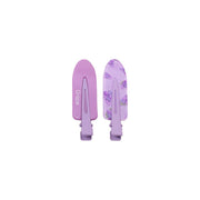 2PCS Juice Series Hair Clip Makeup Hair Accessories Colourful Hair Barrettes - Grapes V528-SPRING-JUICE-GRAPES-530704