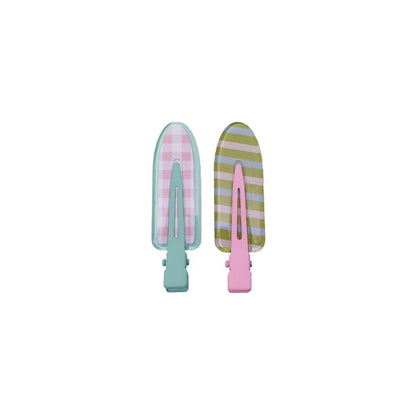 2PCS Juice Series Hair Clip Makeup Hair Accessories Colourful Hair Barrettes - Grapes V528-SPRING-JUICE-GRAPES-530704