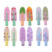 2PCS Juice Series Hair Clip Makeup Hair Accessories Colourful Hair Barrettes - Peach V528-SPRING-JUICE-PEACH-312493