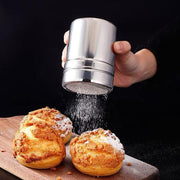 Stainless Steel Icing Sugar Cocoa Coffee Shaker Flour Duster Chocolate Powder V528-SPRINKLER-31050
