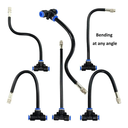 5M 10M 20M Garden Watering System Adjustable Spray Irrigation Hose Sprinkler - 20m V528-SPRINKLER-SET-20M-945258