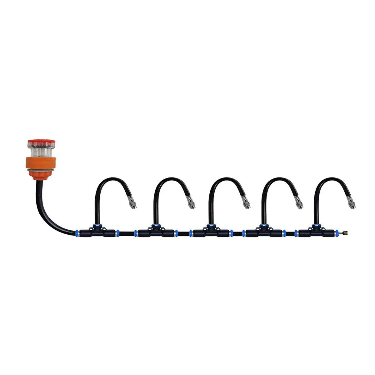 5M 10M 20M Garden Watering System Adjustable Spray Irrigation Hose Sprinkler - 5m V528-SPRINKLER-SET-5M-894125