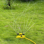 360 Degree Rotating Yellow Sprinkler Automatic Lawn Garden Watering System Villa V528-SPRINKLER-YELLOW-152120