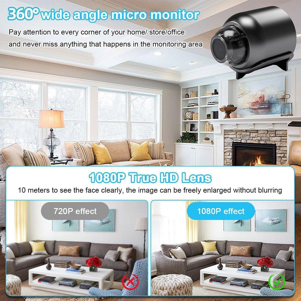 360 Degree Panoramic Wireless Home Monitor HD Remote Viewing by Cell Phone V528-SPY-CAMERA-819458