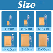 Kraft Paper Mylar Storage Self Seal Packing Pouches Aluminum Foil Packaging Bag - 14*20cm V528-SQ00006-14-20CM-250PCS-435871
