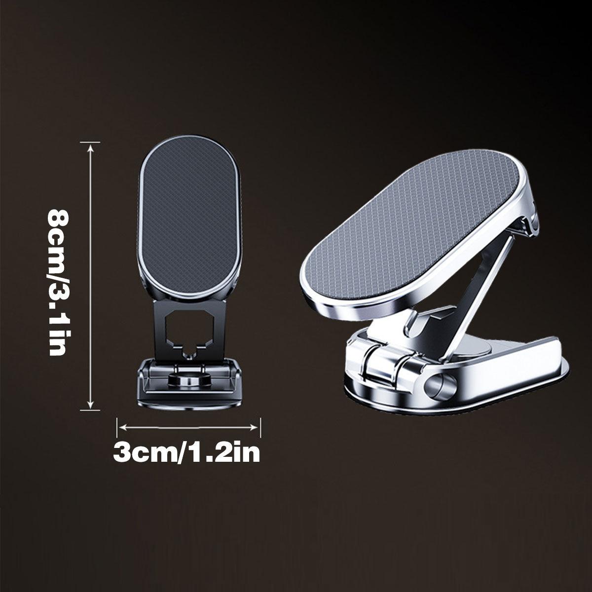 Universal 720 Degree Rotatable Car Mount Phone Holder for Dashboard and Windscreen - Black V528-SQ00148-CZZJ-1-BLACK-716865