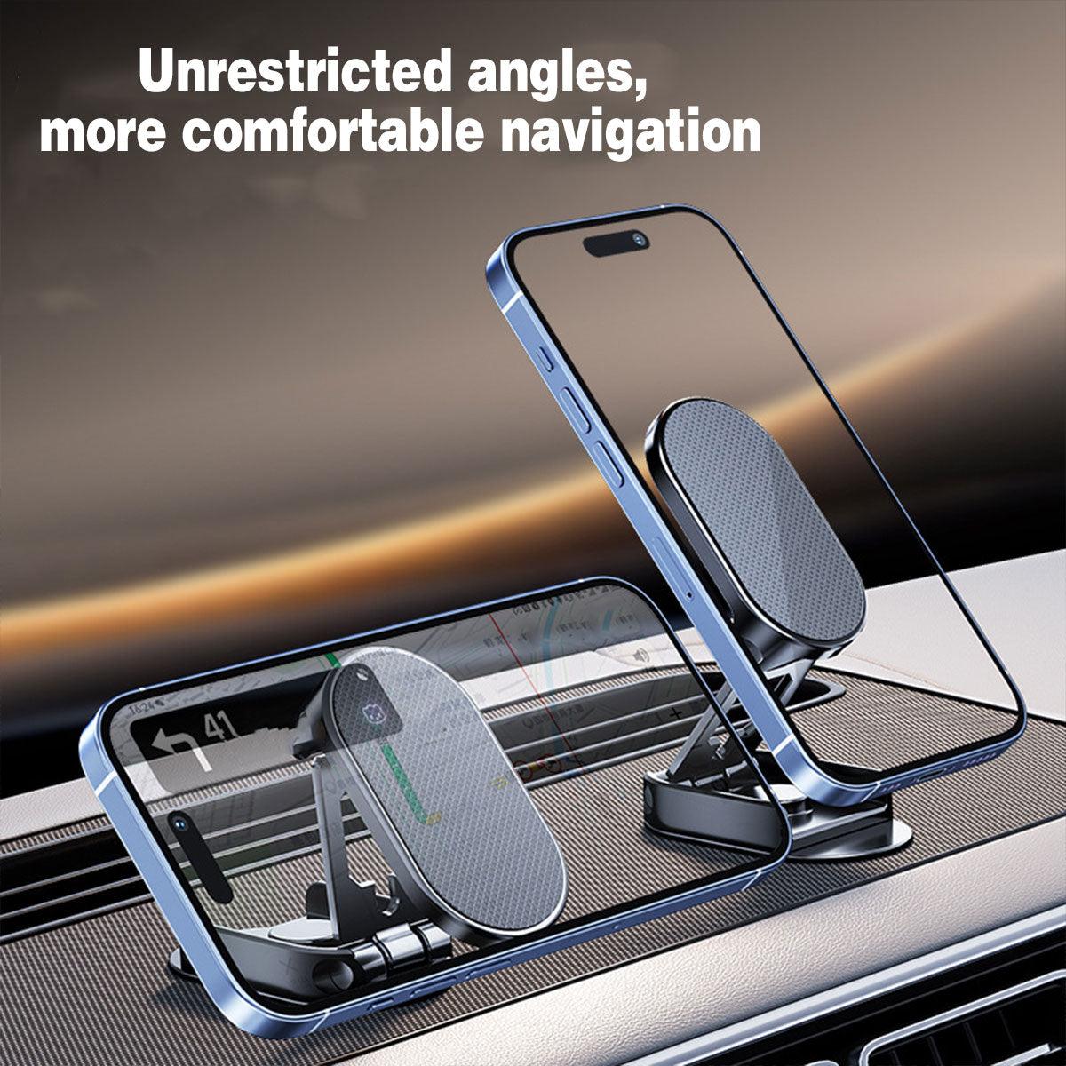 Universal 720 Degree Rotatable Car Mount Phone Holder for Dashboard and Windscreen - Black V528-SQ00148-CZZJ-1-BLACK-716865