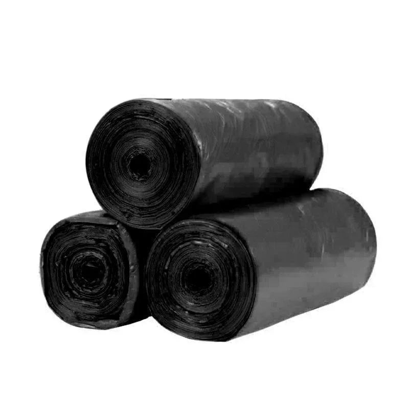 10Rolls Black Biodegradable Bin Liners Kitchen Garbage Bags 2.6GL,4GL,8GL,13GL - 50*60cm-10Rolls(1000Bags) V528-SQ183-BLACK-1000PCS-50X60CM-313616