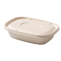 100X Food Preparation Burger Storages Cake Packaging Box Lunch Boxes - 1300ml-Primary V528-SQ202-DBH-1300ML-100PCS-146246