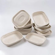 100X Food Preparation Burger Storages Cake Packaging Box Lunch Boxes - 1300ml-Primary V528-SQ202-DBH-1300ML-100PCS-146246