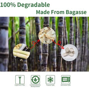 100X Food Preparation Burger Storages Cake Packaging Box Lunch Boxes - 1300ml-Primary V528-SQ202-DBH-1300ML-100PCS-146246