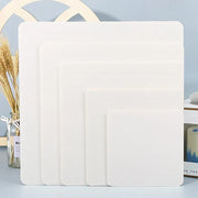 30PCS White Portable Cake Boxes Display Window Packing Case Party with Handle Birthday - 8 inch V528-SQ222-DGH-WHITE-8C-30PCS-625545