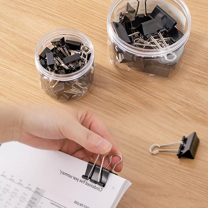 20PCS Black Bulldog Foldback Clips Document Paper Clamps Multiple Sizes - Blue 51mm V528-SQ331-TAILCLIP-BLUE-51MM-670127