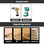 3x Square Hole Mortising Chisel Drill Bit Woodworking Saw Tools for Drilling V528-SQUARE-HOLE-DRILL-3PCS-247920