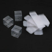 50X Clear Macaron Square Boxes Bomboniere Wedding Favour Gift Packaging 5X5X5cm - 50PCS V528-SQUAREBO5-5-5-50PCS-55143