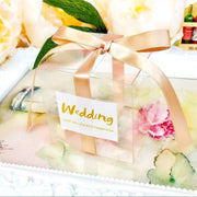 50X Clear Macaron Square Boxes Bomboniere Wedding Favour Gift Packaging 5X5X5cm - 50PCS V528-SQUAREBO5-5-5-50PCS-55143