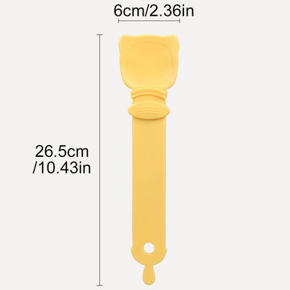 Cat Strip Scoop Squeezer Feeder Snack Spoon Easy Cat Feeding Treats - Green V528-SQUEEZING-SPOON-GREEN-797607
