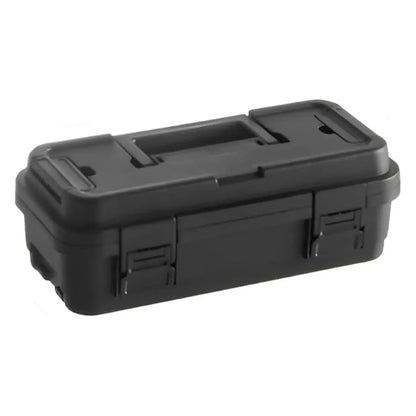Multi Function Toolbox Household Car Storage Organizer Outdoor Hardware Case - 4L V528-STACKABLE-TOOLBOX-S-BLACK-4L-302746