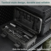 Multi Function Toolbox Household Car Storage Organizer Outdoor Hardware Case - 4L V528-STACKABLE-TOOLBOX-S-BLACK-4L-302746