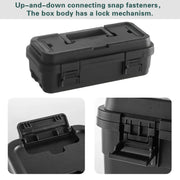 Multi Function Toolbox Household Car Storage Organizer Outdoor Hardware Case - 4L V528-STACKABLE-TOOLBOX-S-BLACK-4L-302746