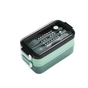 Bento Box Lunch Containers Food Microwave Stainless Portable Dinnerware Au - Pink V528-STAINLESSLUNCHBO-PINK-94357