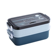 Bento Box Lunch Containers Food Microwave Stainless Portable Dinnerware Au - Pink V528-STAINLESSLUNCHBO-PINK-94357