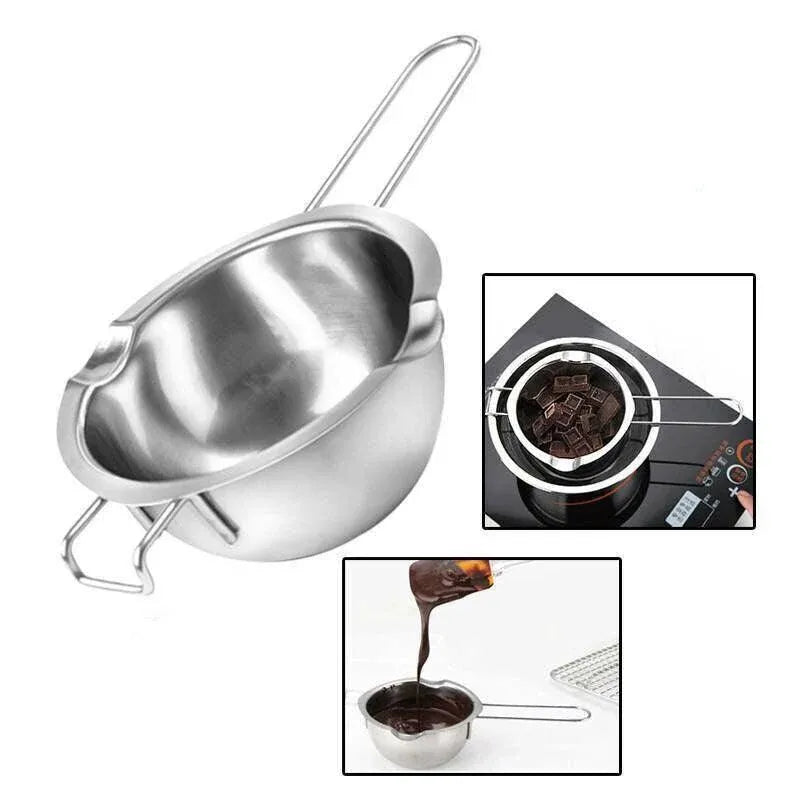 Stainless Steel Wax Melting Pot Double Boiler For Diy Wedding Scented Candle V528-STAINLESSPOT-576246