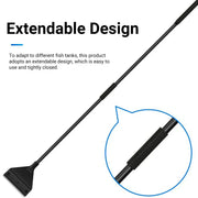 304SS Aquarium Stainless Steel Algae Scraper Blade Fish Tank Glass Cleaner V528-STAINLESSSCRAPER-834940