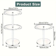 360 Degree Rotating Eyeglasses Display Stand Desktop Holder Organizer Glasses Storage - 1-Layer V528-STAND-1C-553188