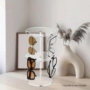 360 Degree Rotating Eyeglasses Display Stand Desktop Holder Organizer Glasses Storage - 1-Layer V528-STAND-1C-553188