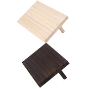 Wooden Earrings and Studs Display Rack Jewellery Organizer Stand 7 Slots Storage - Beige V528-STAND-BEIGE-436525