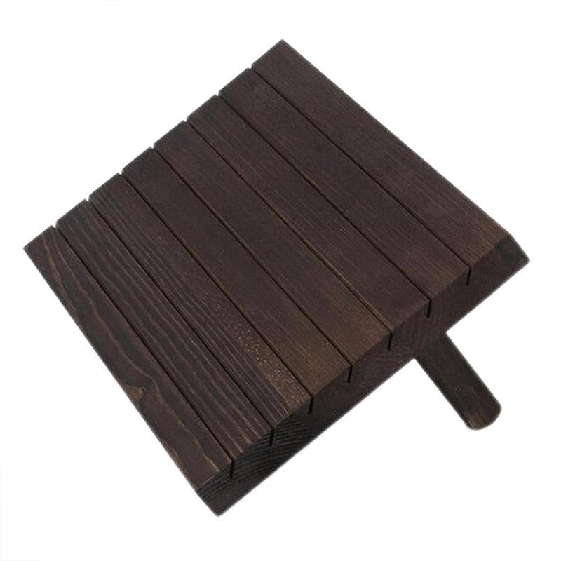Wooden Earrings and Studs Display Rack Jewellery Organizer Stand 7 Slots Storage - Beige V528-STAND-BEIGE-436525