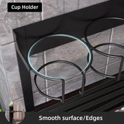 Magnetic Mug Organizer Cup Holder Wall Mount Storage for Kitchen Office Home Use - White V528-STANLEY-WHITE-895605