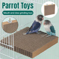 Parrot Toy Bird Cage Accessories Anti-bite Hair Grinding Pad Relieve Boredom V528-STATION-PLATE-416186