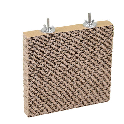 Parrot Toy Bird Cage Accessories Anti-bite Hair Grinding Pad Relieve Boredom V528-STATION-PLATE-416186