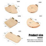 Hamster Parrot Play Stand Jump Platform Squirrel Cage Accessories Gear Pet Toy - A2101 (10*10*1.2cm) V528-STATION-PLATE-A2101-992156