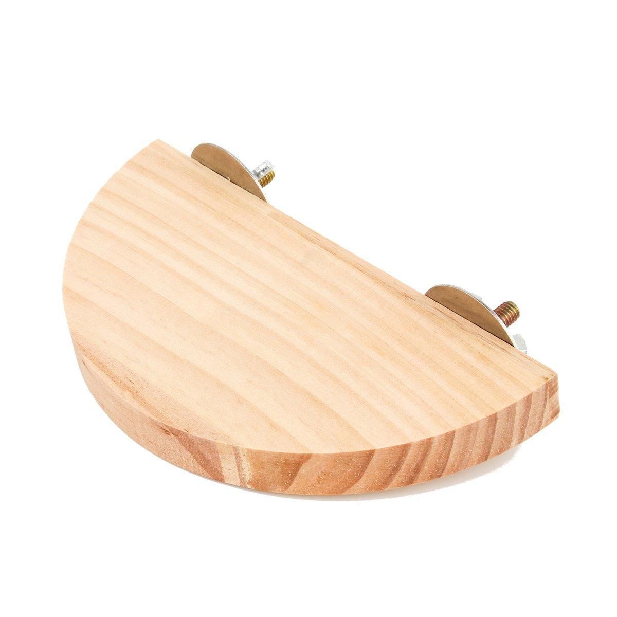 Hamster Parrot Play Stand Jump Platform Squirrel Cage Accessories Gear Pet Toy - A2111 (15*7.5*1.5cm) V528-STATION-PLATE-A2111-886627