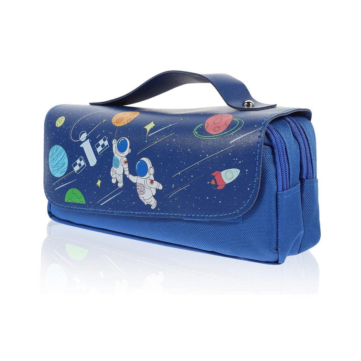 Functional Pencil Case Stationery Bag Pen Holder Storage Organizer for School - 04 V528-STATIONERY-BOX-04-330830