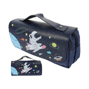 Functional Pencil Case Stationery Bag Pen Holder Storage Organizer for School - 04