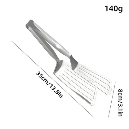 Stainless Steel Steak Tongs Multi-Functional Kitchen Tool for BBQ and Fried Fish V528-STEAK-CLIPS-287837