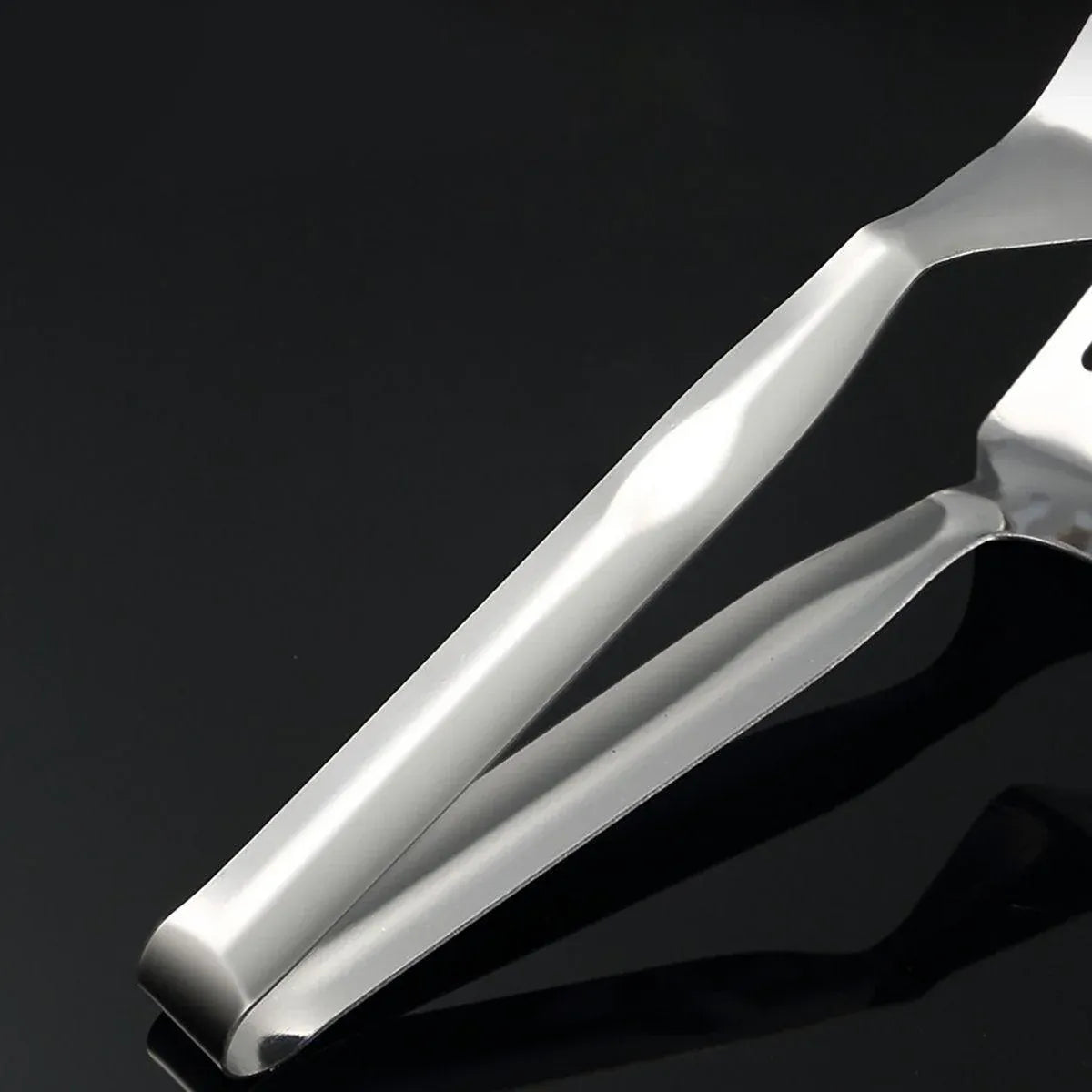 Stainless Steel Steak Tongs Multi-Functional Kitchen Tool for BBQ and Fried Fish V528-STEAK-CLIPS-287837