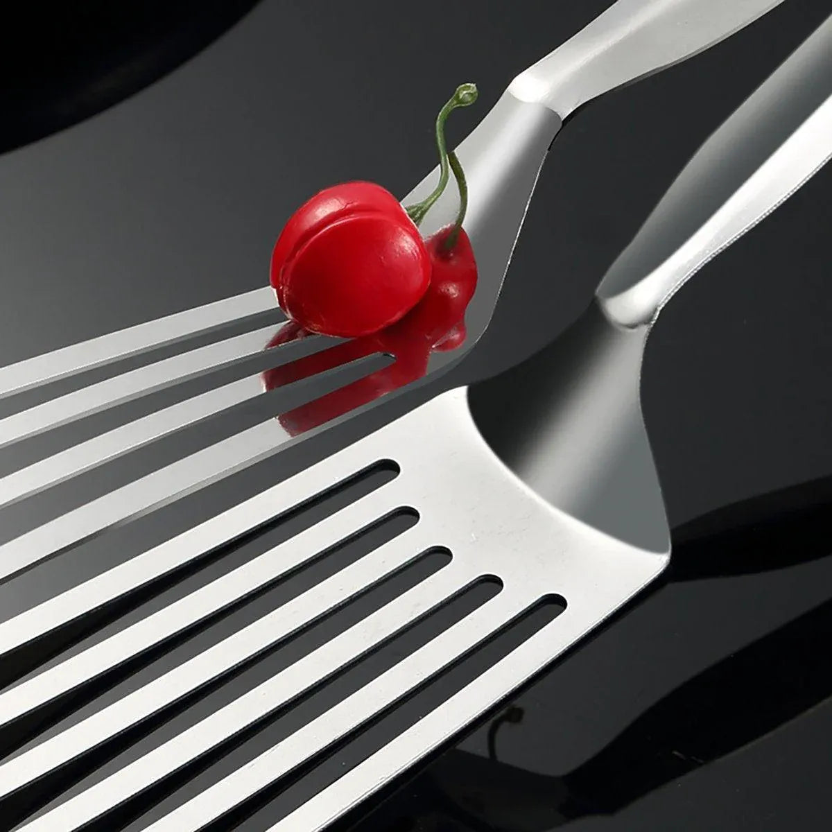 Stainless Steel Steak Tongs Multi-Functional Kitchen Tool for BBQ and Fried Fish V528-STEAK-CLIPS-287837