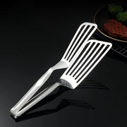 Stainless Steel Steak Tongs Multi-Functional Kitchen Tool for BBQ and Fried Fish V528-STEAK-CLIPS-287837